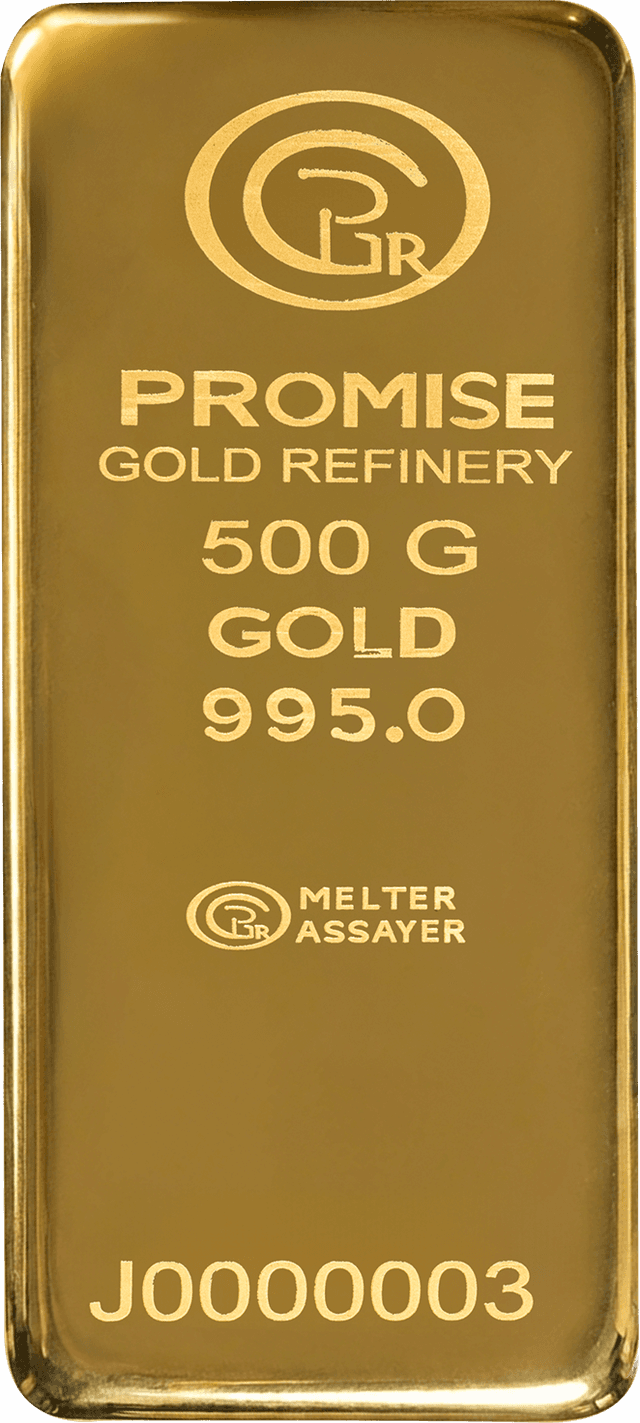 500 gm 995.0  Gold Bar